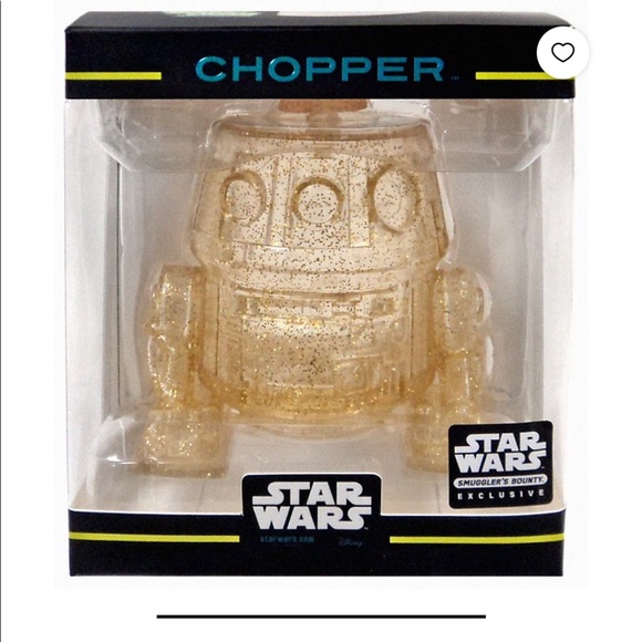 Chopper Gold Funko Pop Hikari Mini Star Wars Smuggler’s Bounty Exclusive - Picture 3 of 4
